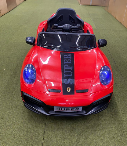 Kids Electric Ride-On Car – Porsche Style with APP & Remote Control