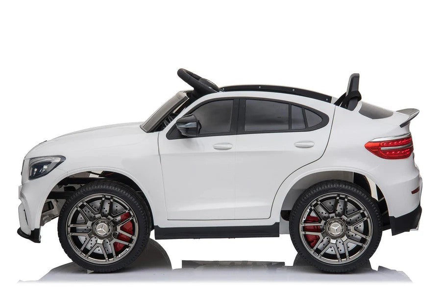 4-Wheel Drive Mercedes-Benz GLC Style 12V Kids Ride-On Car – 4 Motors- Pink, Black, White, Red