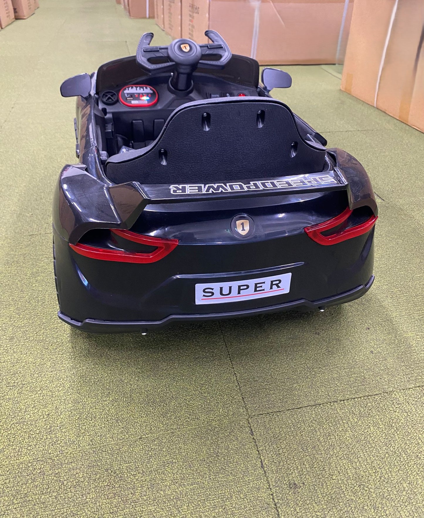 Kids Electric Ride-On Car – Porsche Style with APP & Remote Control