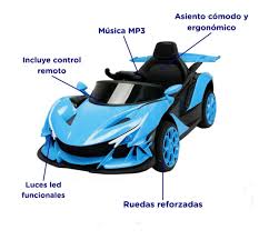 Electric Ferrari style car with remote control