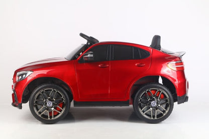 4-Wheel Drive Mercedes-Benz GLC Style 12V Kids Ride-On Car – 4 Motors- Pink, Black, White, Red