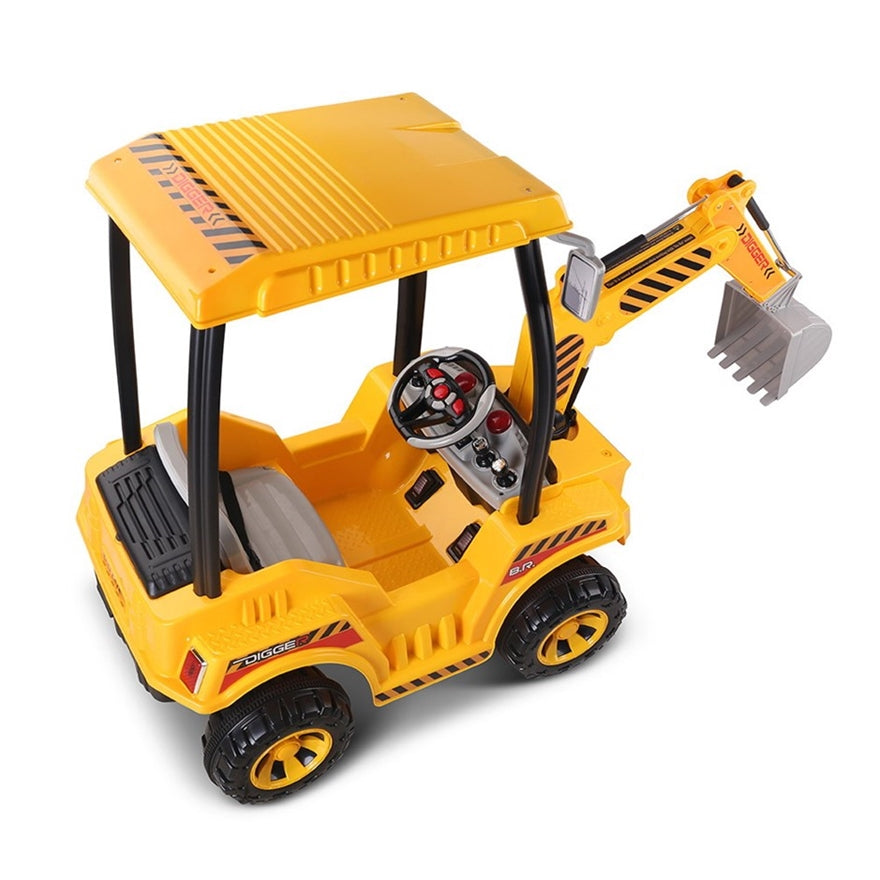 Kids Ride-On Excavator with Remote Control