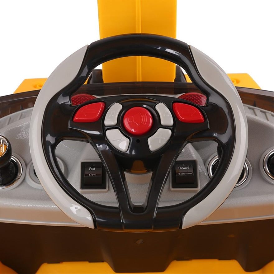 Kids Ride-On Excavator with Remote Control