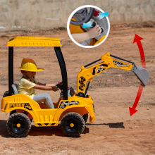 Kids Ride-On Excavator with Remote Control