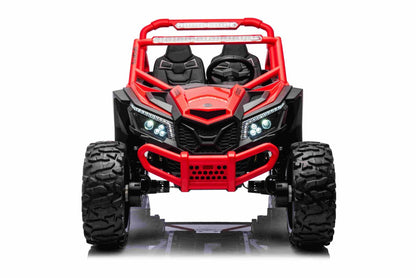 Upgraded UTV 4WD Off-Road 24 V Two-seater – Upgraded New high-powered Quiet Motors, Air Rubber Wheels