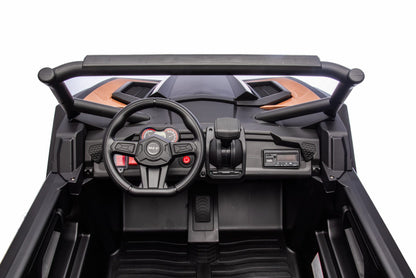 Upgraded UTV 4WD Off-Road 24 V Two-seater – Upgraded New high-powered Quiet Motors, Air Rubber Wheels
