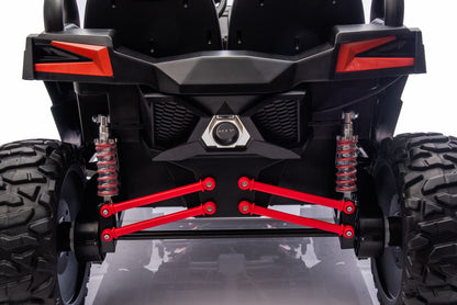 Upgraded UTV 4WD Off-Road 24 V Two-seater – Upgraded New high-powered Quiet Motors, Air Rubber Wheels