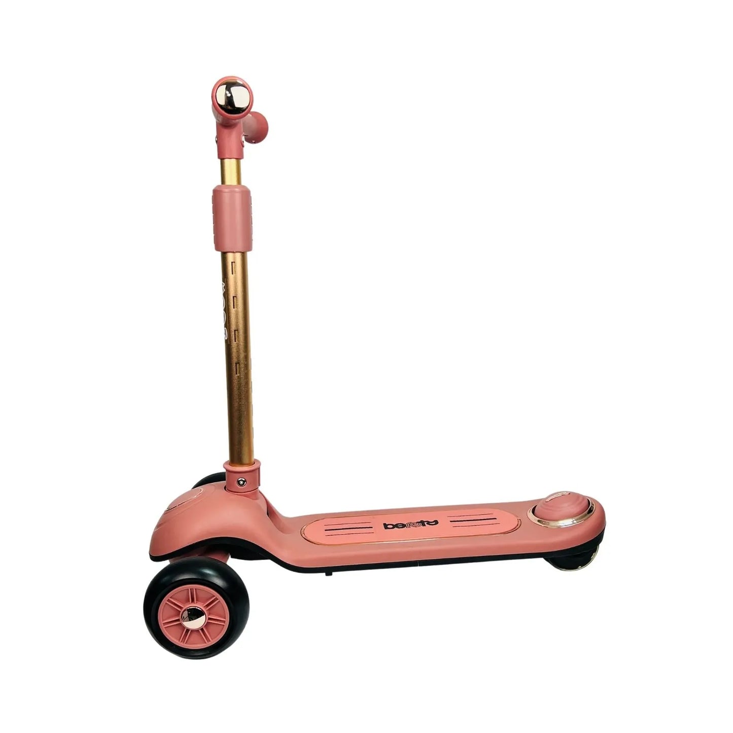 6-In-1-Toddler Scooter with Seat, Backrest, Musical LED Wheels, and Sunshade