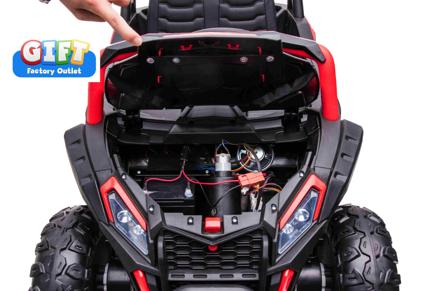 UTV, Children Ride on Car Big Powered Battery 550 RC 35W 4X4 motors with EVA Wheels, Remote
