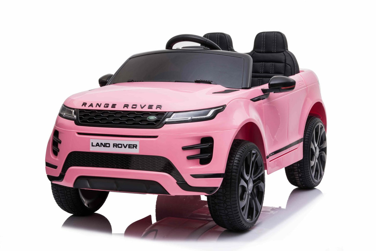 Official license Product Range Rover 12 Volt 7 AH with 2x 35 W Motors. pink, white