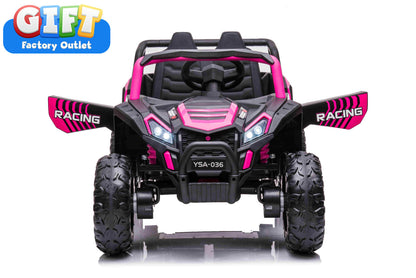 UTV, Children Ride on Car Big Powered Battery 550 RC 35W 4X4 motors with EVA Wheels, Remote