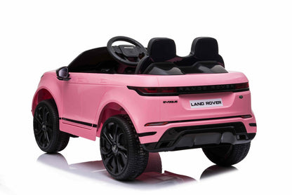 Official license Product Range Rover 12 Volt 7 AH with 2x 35 W Motors. pink, white