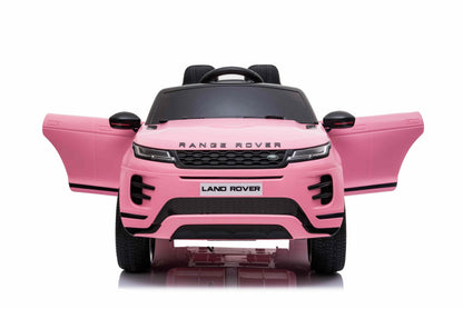 Official license Product Range Rover 12 Volt 7 AH with 2x 35 W Motors. pink, white