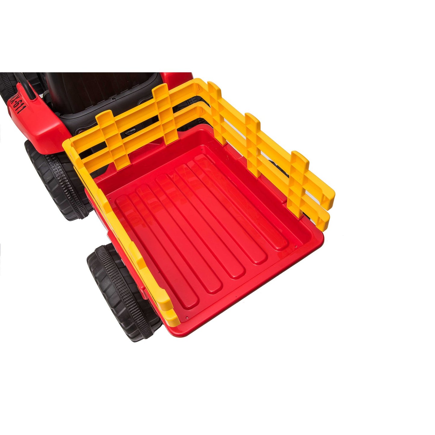 Kids Electric Tractor with Trailer – 12V with 2 Motors, Bluetooth & Remote Control
